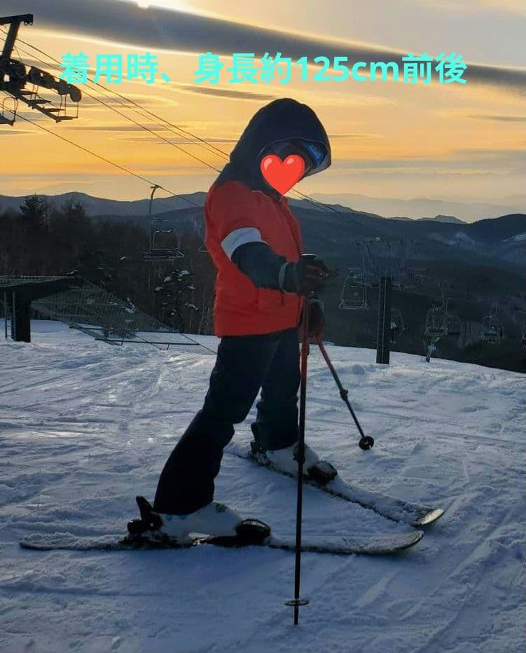 phenix スキーウェアセット 赤/紺 130cm 調整可 フェニックス