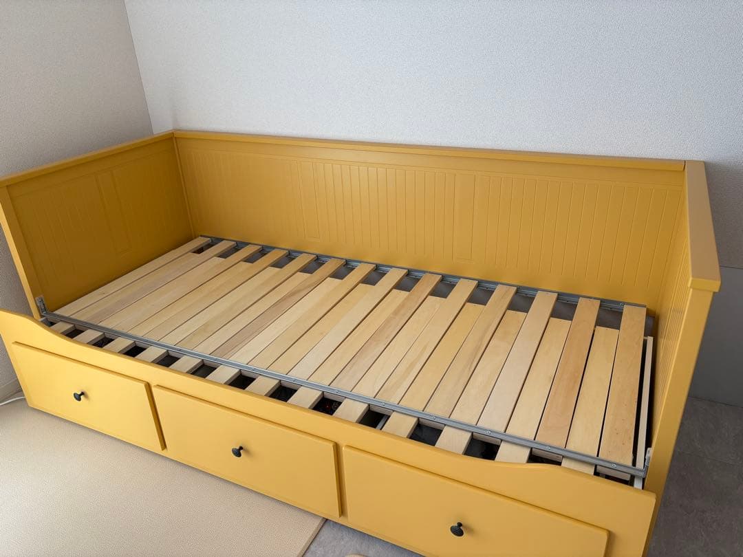 IKEA ヘムネス　デイベッド　イエロー | 完成品発送