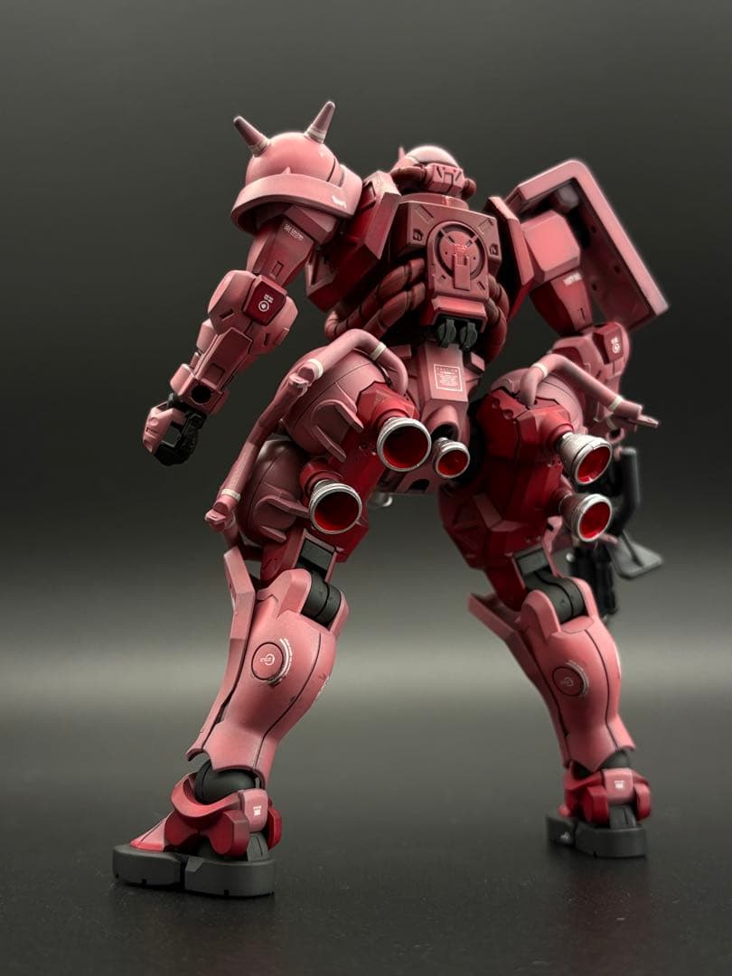 wata0130 HG シャア専用ザク(GQ)塗装済み完成