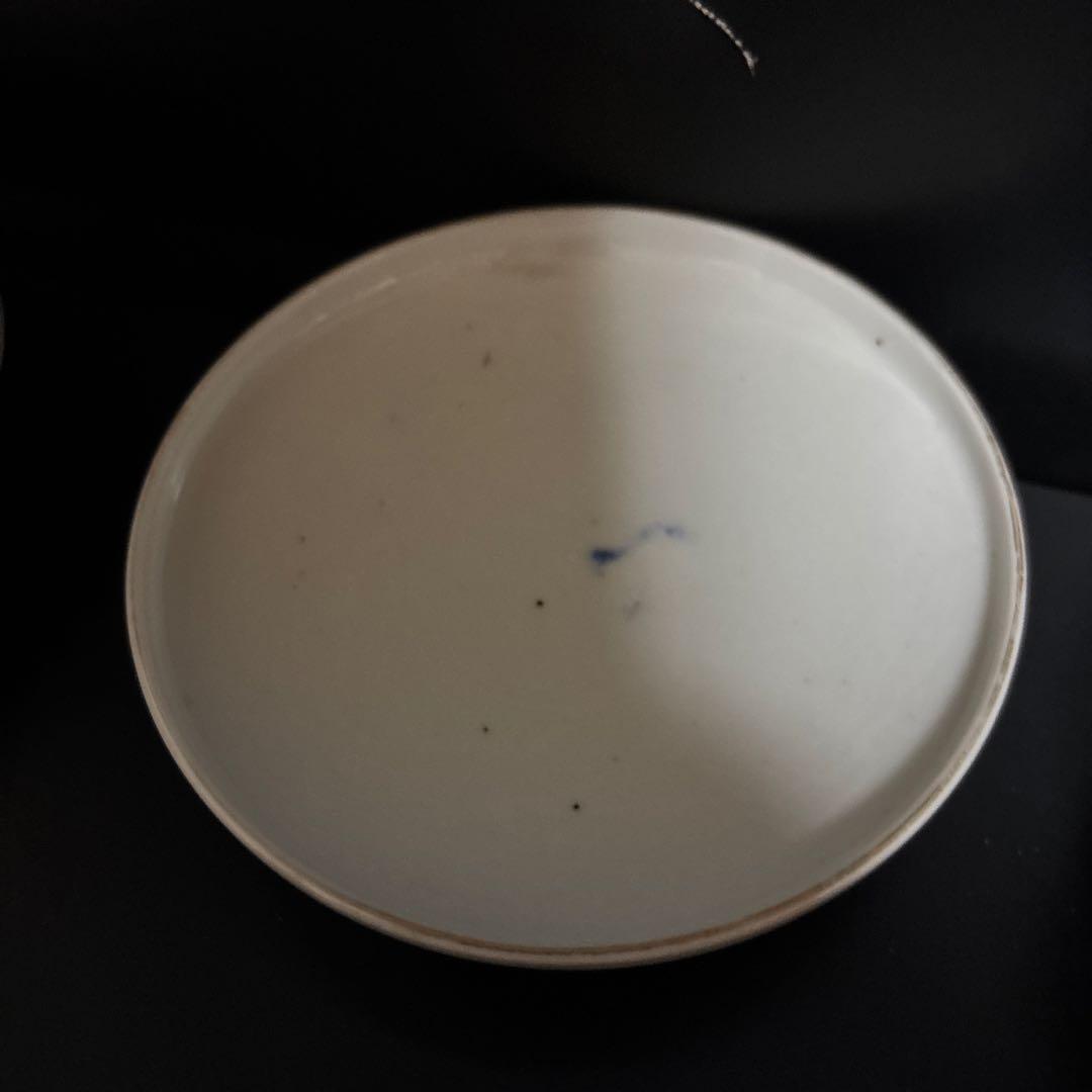 古伊万里　染錦金彩蓋付碗　骨董　蓋付き茶碗