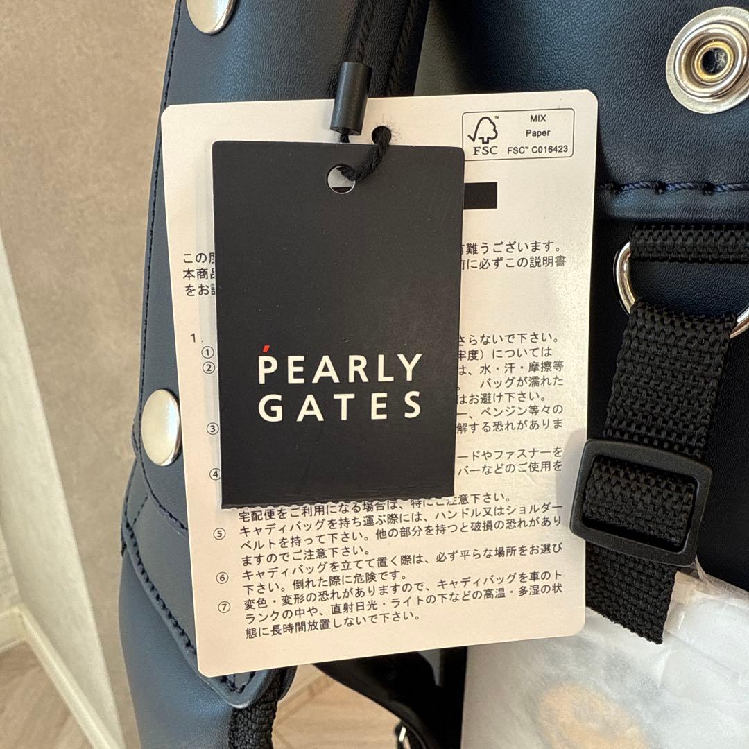 【未使用品】PEARLY GATES PG1989 ゴルフバッグ ボール付き