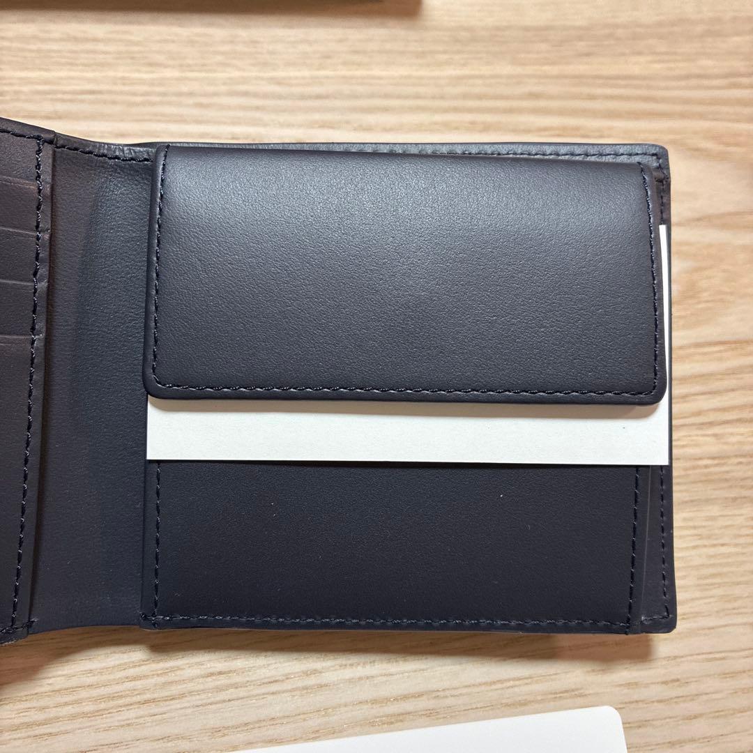 ★新品未使用★ポールスミス　財布　折り財布　ネイビー