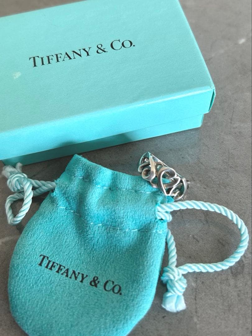 c*e様 Tiffany & Co. トリプルラビングハートリング 10号
