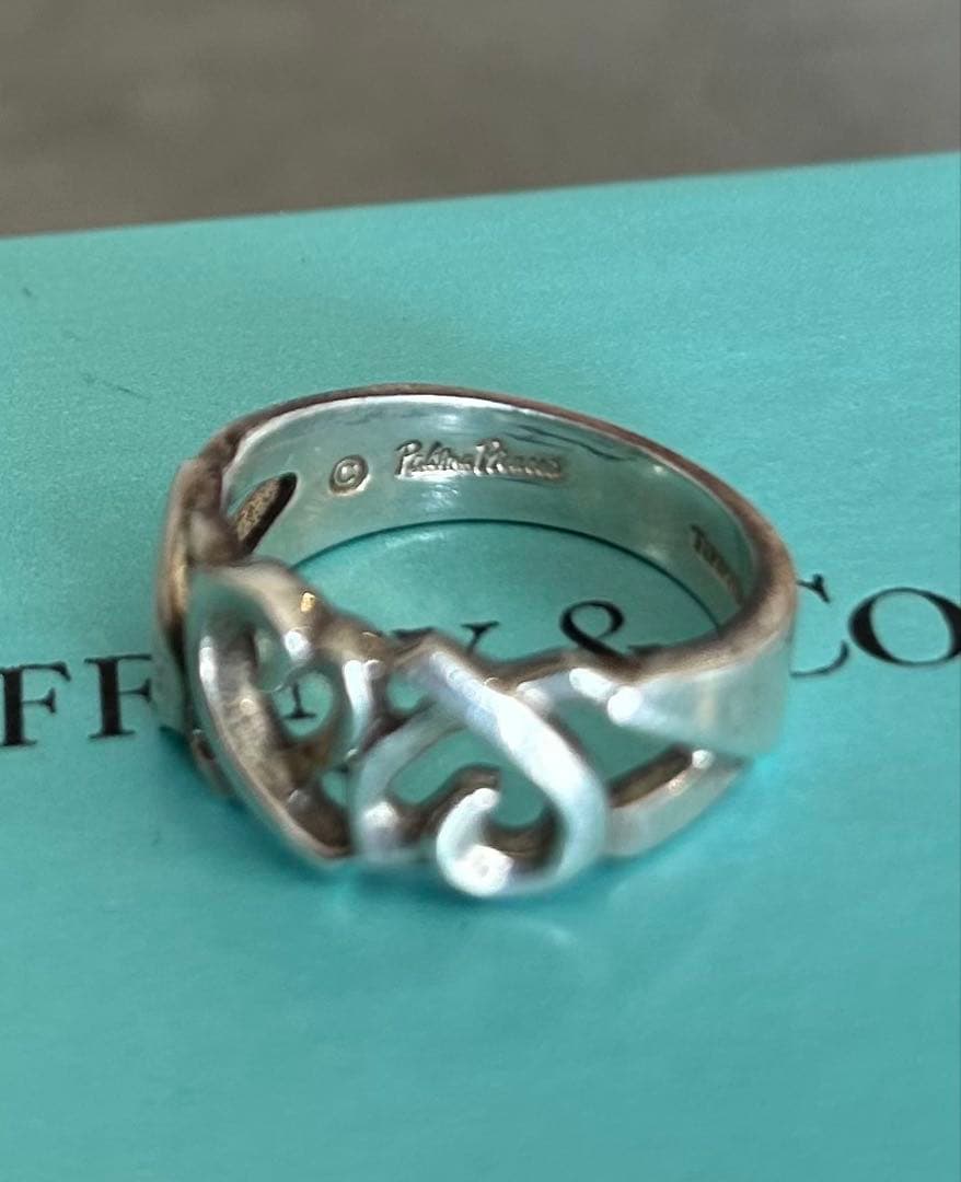 c*e様 Tiffany & Co. トリプルラビングハートリング 10号