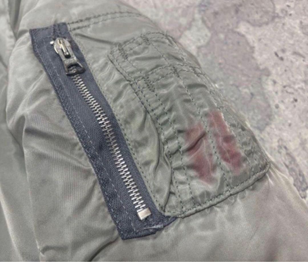 90s USA製 ALPHA Ma-1 bomber jacket