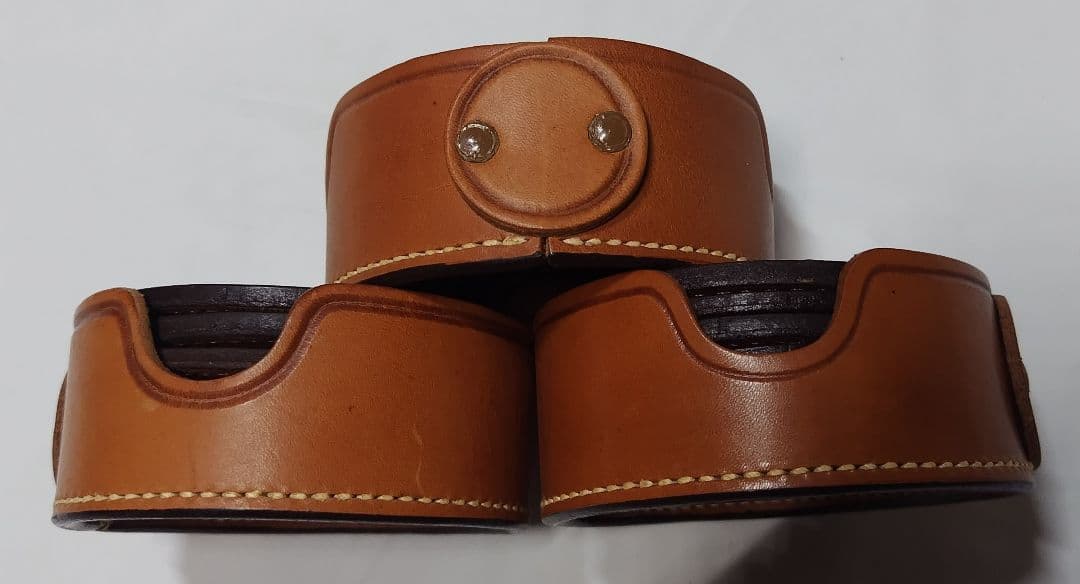 BIANCHI ビアンキ レザー コースター 未使用品 3セット 18枚 まとめ