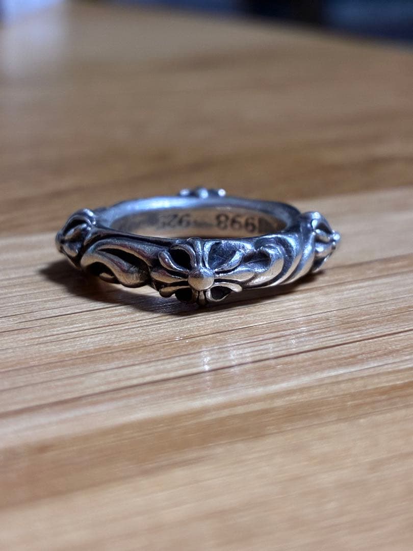 【美品】 CHROME HEARTS クロムハーツ SBTバンド 10号