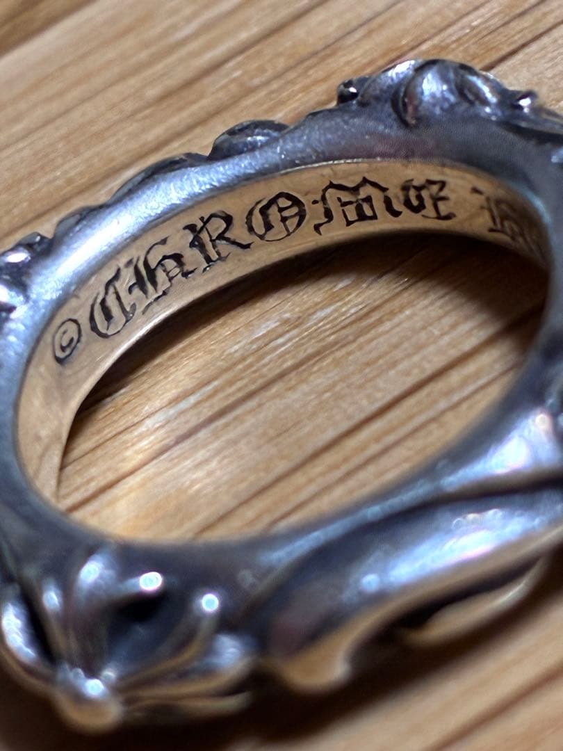 【美品】 CHROME HEARTS クロムハーツ SBTバンド 10号