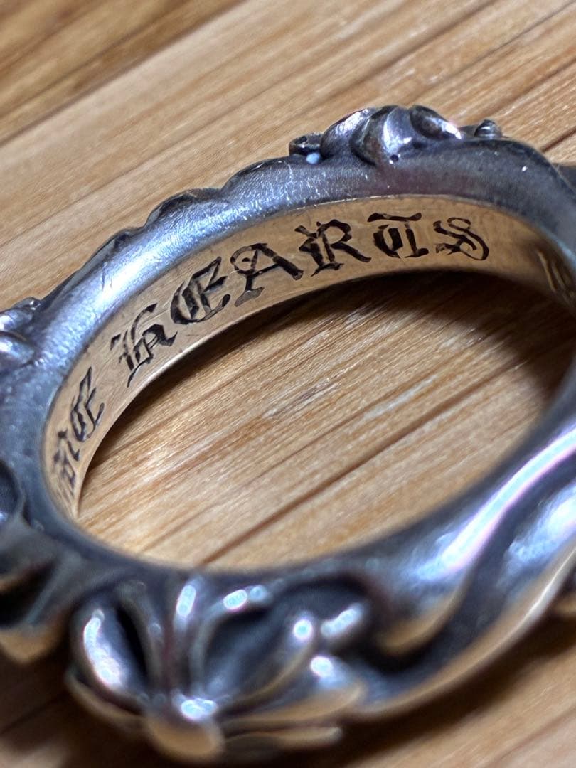 【美品】 CHROME HEARTS クロムハーツ SBTバンド 10号