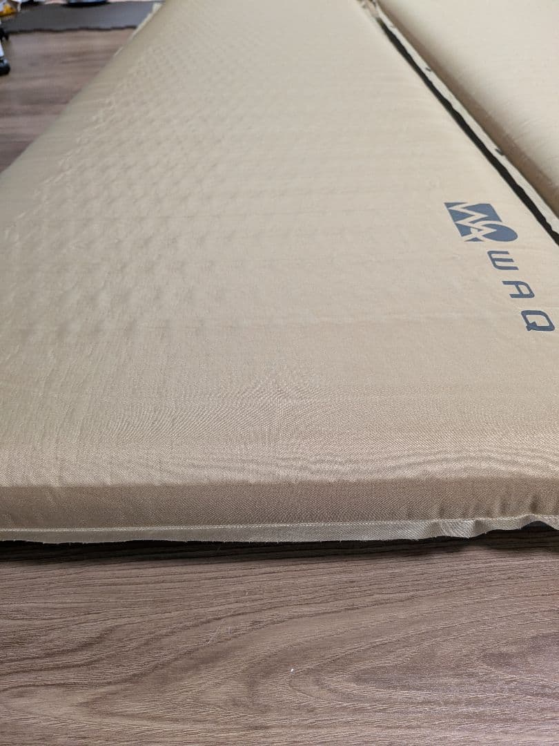 WAQ インフレータブルマット 8cm　2個セット　1つは購入後検品展開のみ