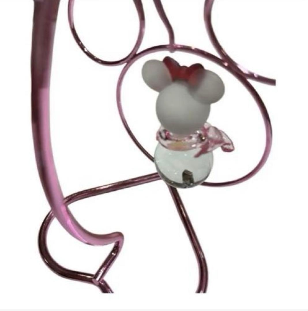 ガラス細工　ディズニー　 クリスマス　ミッキー ミニー雪だるま