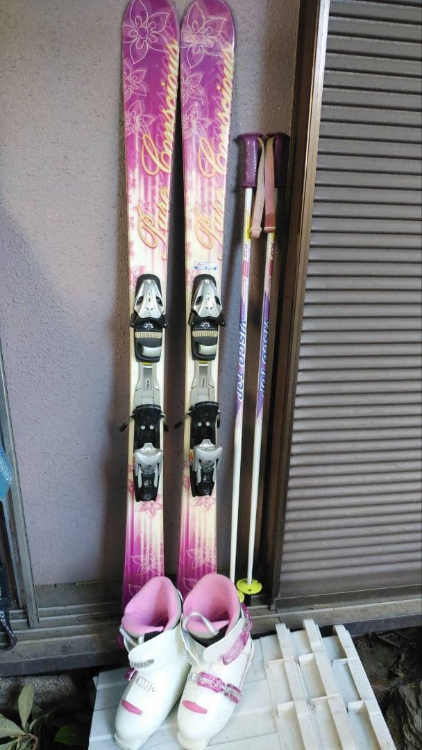 Pure Conscious カービングスキーセット 　ブーツ23.5cm