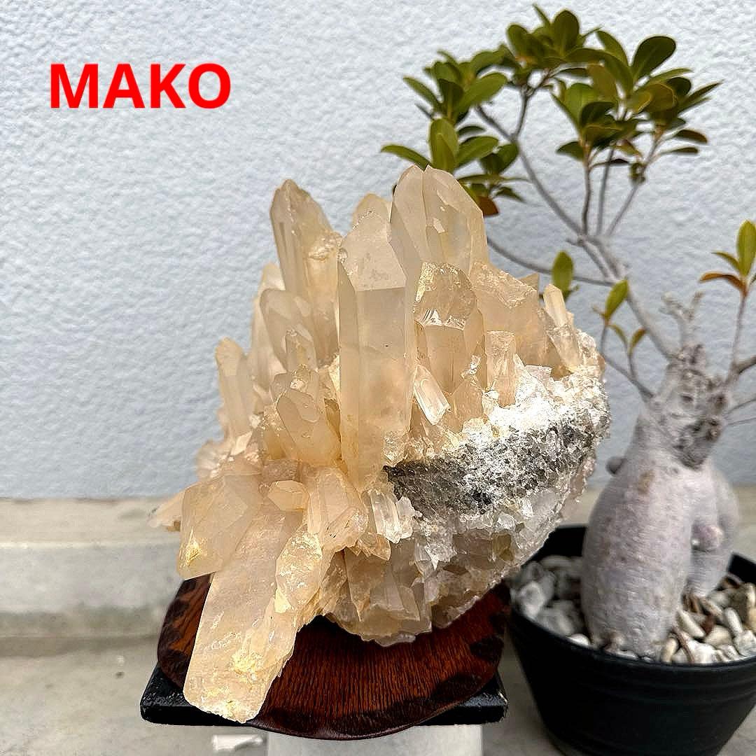 M1576☆水晶クラスター12.4Kg☆天然石　原石☆N40704