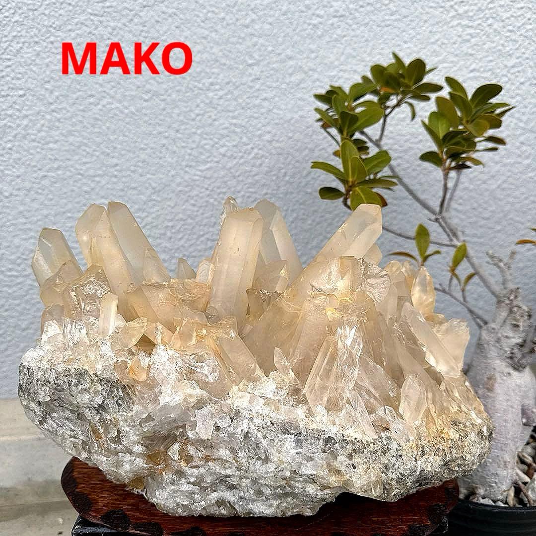 M1576☆水晶クラスター12.4Kg☆天然石　原石☆N40704