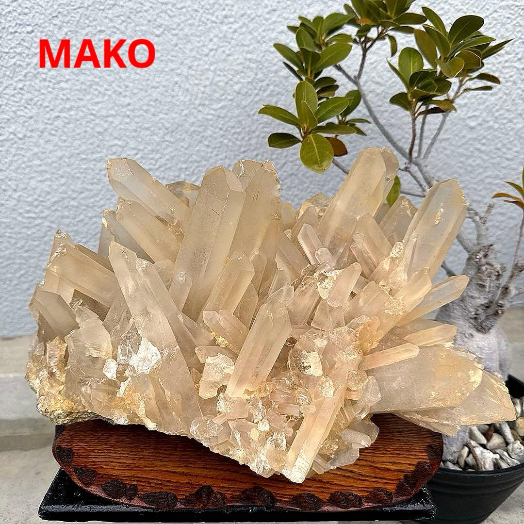 M1576☆水晶クラスター12.4Kg☆天然石　原石☆N40704