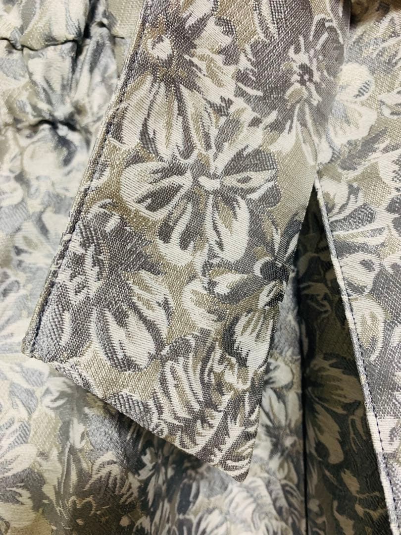 dazzlin シアーベールジャガードワンピース オケージョンドレス グレー S