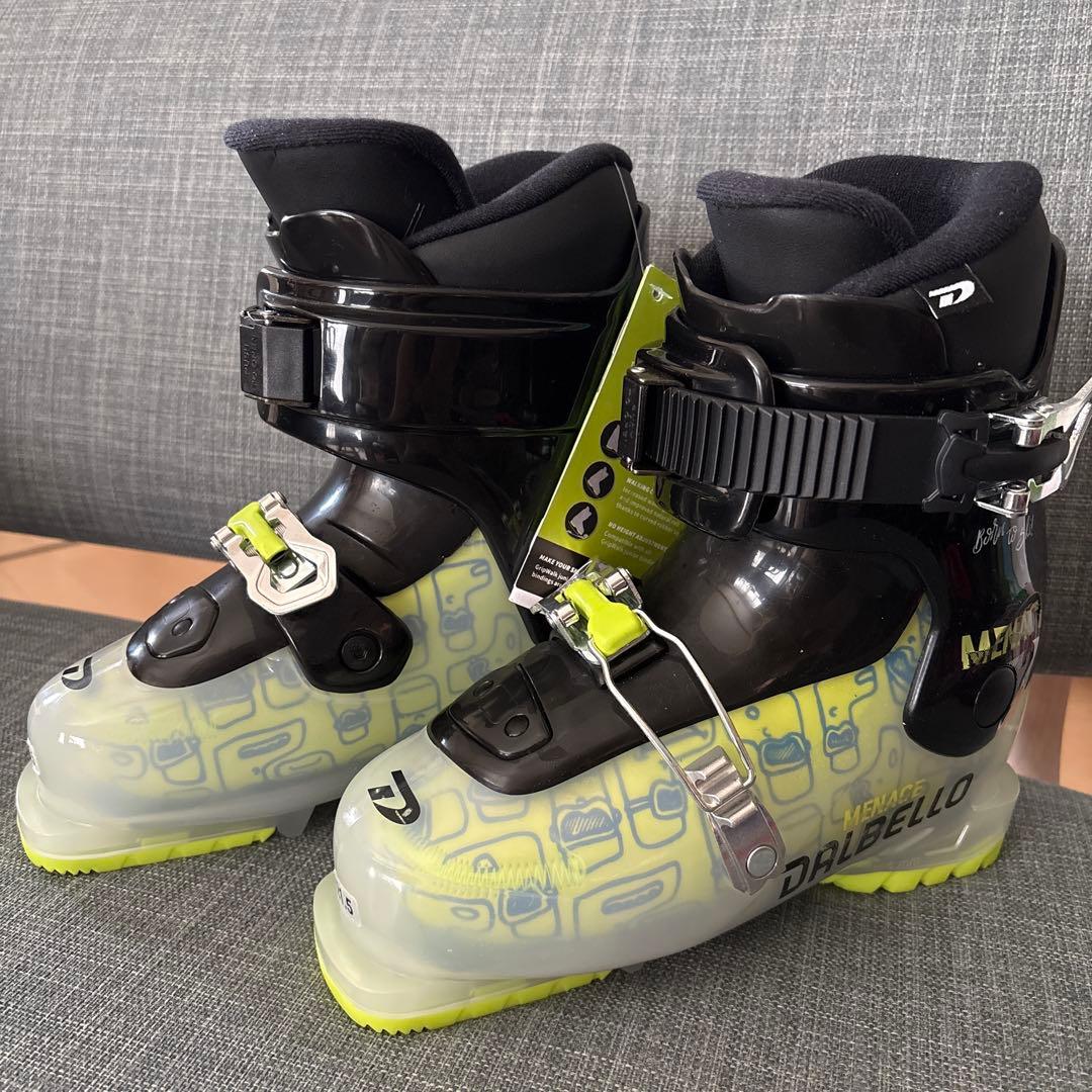 新品未使用　DALBELLO 子ども用スキーブーツ　21.5㎝　送料込み