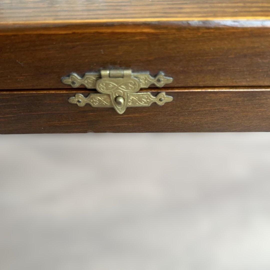 【白蝶貝 / 純銀継手】507ｇビクトリアン デザートナイフ＆フォーク12本