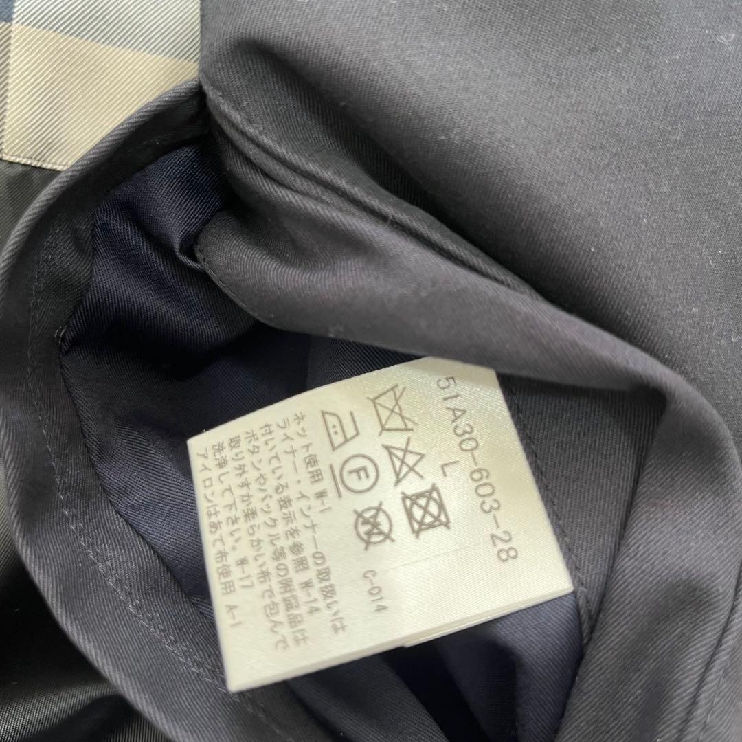 ブラックレーベルクレストブリッジ トレンチコート ライナー付き バーバリー