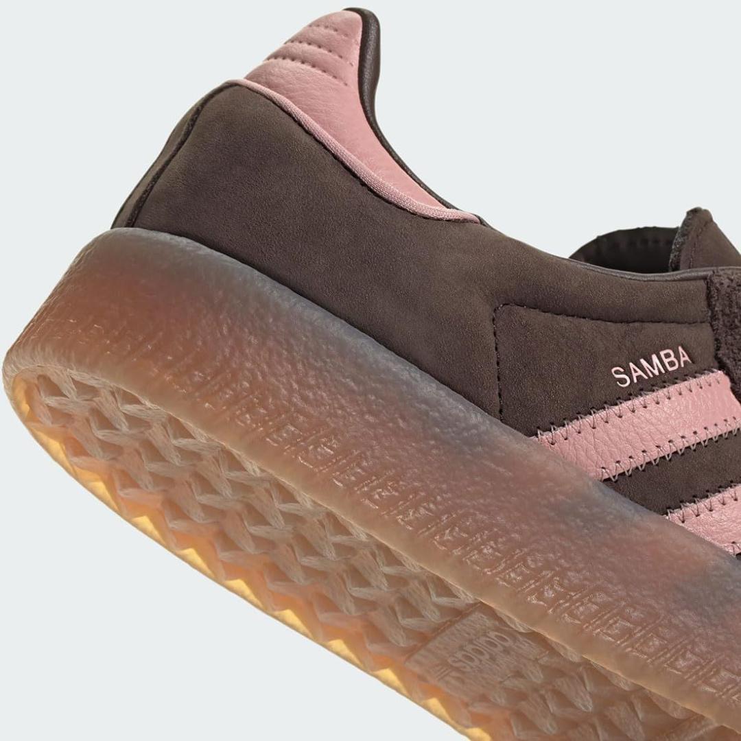 再入荷✨adidas SAMBAE　24cm ピンク×ブラウン 新品未使用