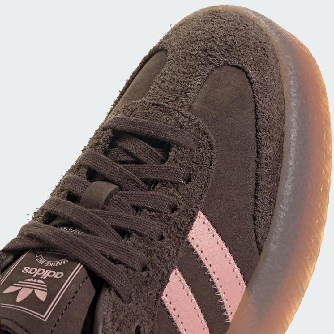 再入荷✨adidas SAMBAE　24cm ピンク×ブラウン 新品未使用