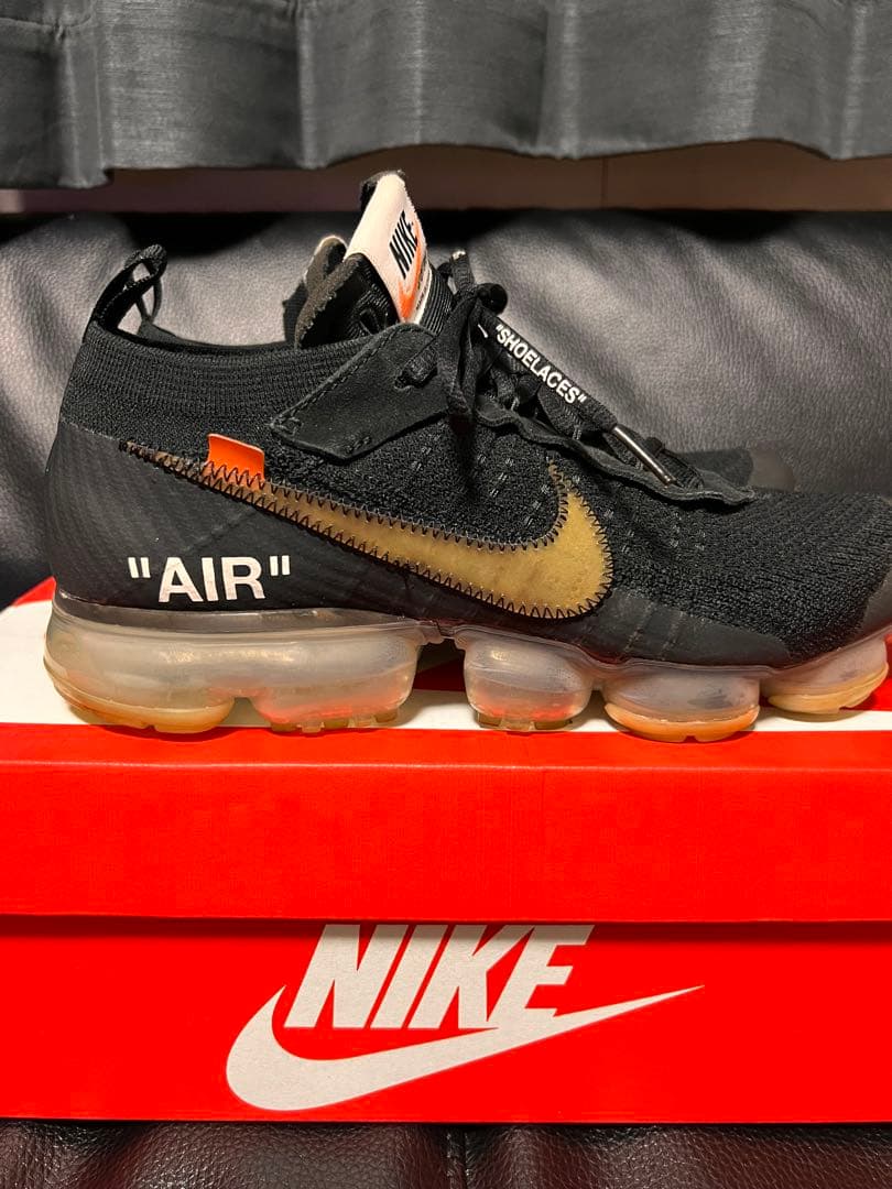 最終値下Off-White × Nike Air Vapormax \"Black