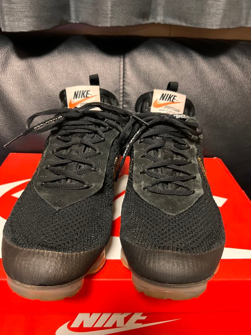 最終値下Off-White × Nike Air Vapormax \"Black