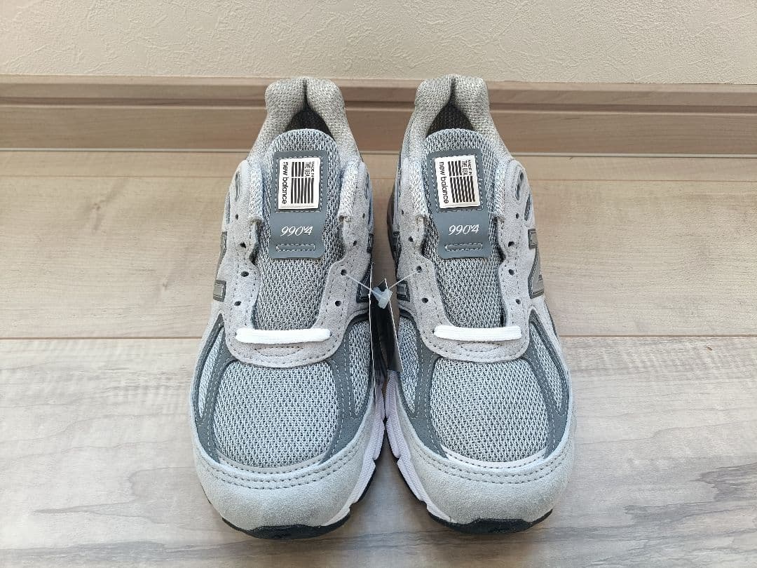 24.5cm 新品 ニューバランス U990GR4 USA製 グレー 990V4