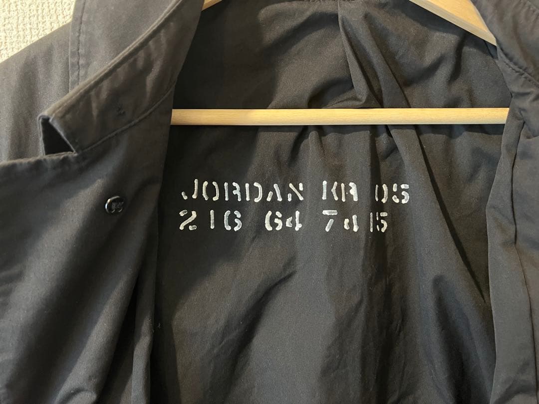 米軍 実物 USN RAINCOAT ブラック M ステンカラーコート②