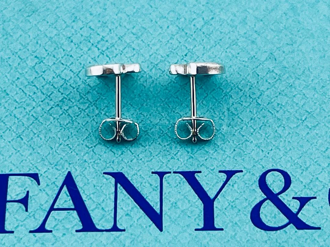 c985 美品　ティファニー　ラビングハート　ピアス　パロマピカソ　925