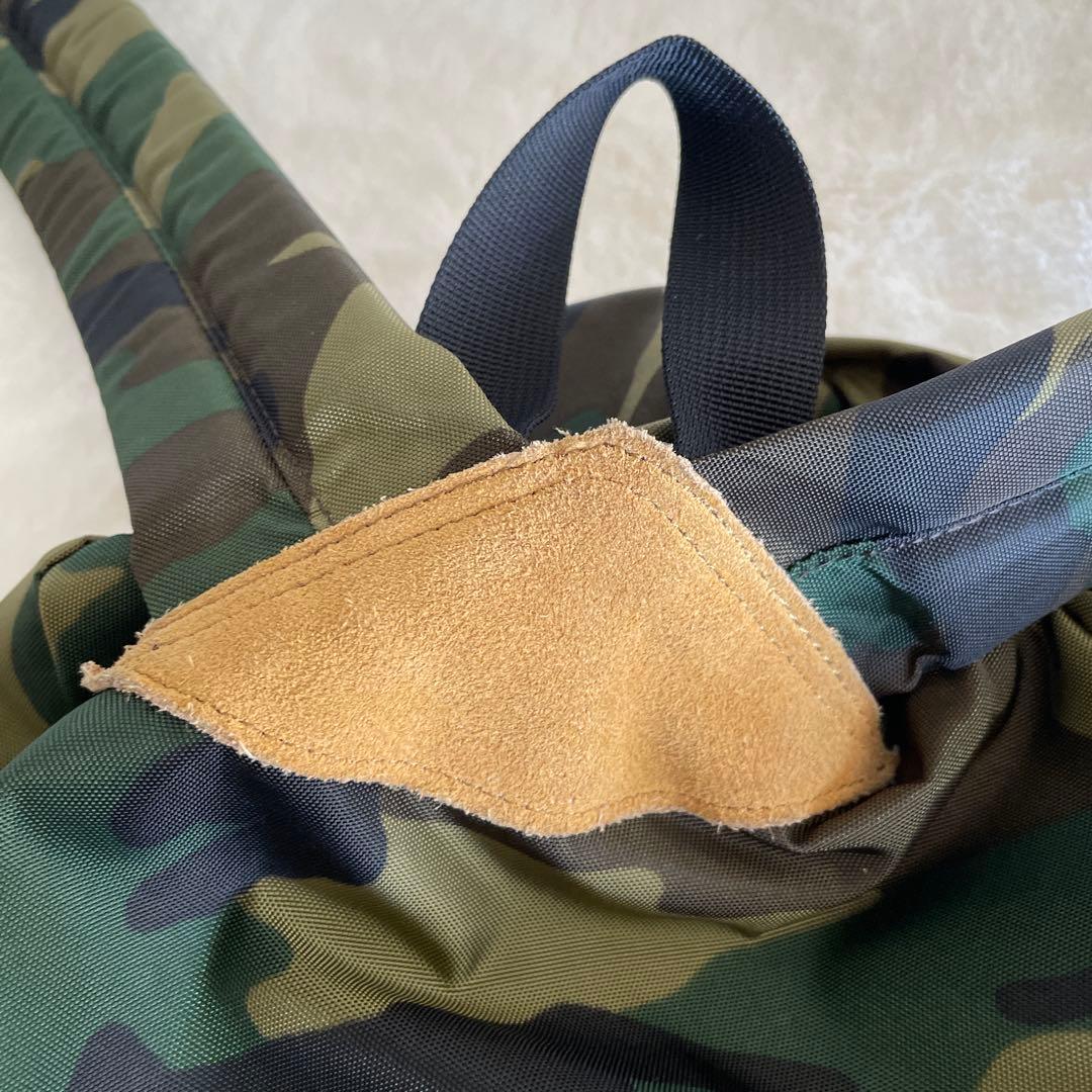 美品Herve Chapelier リュック 978N カモフラージュ☆