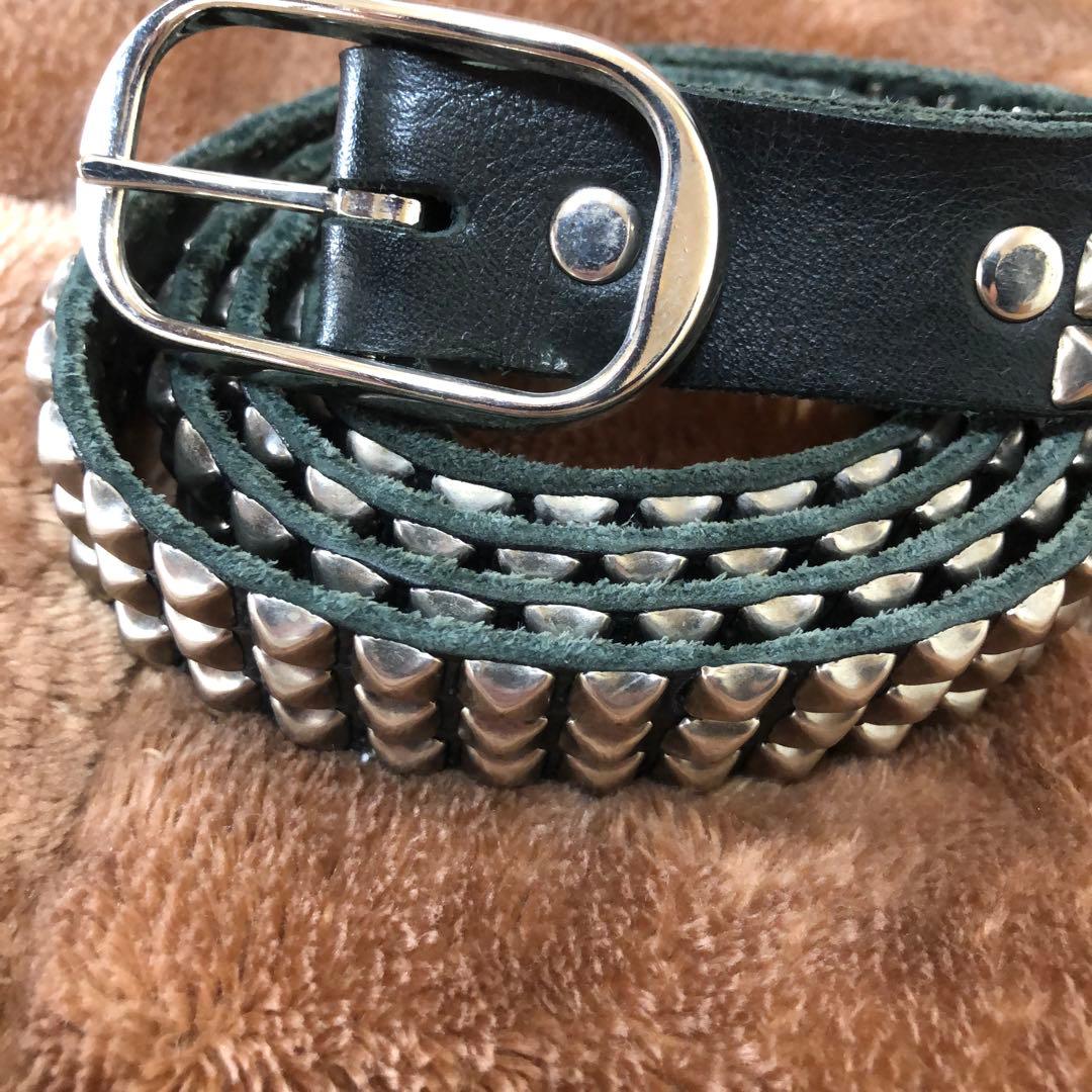 SKYスタッズベルト L115ロンハーマン2.5幅