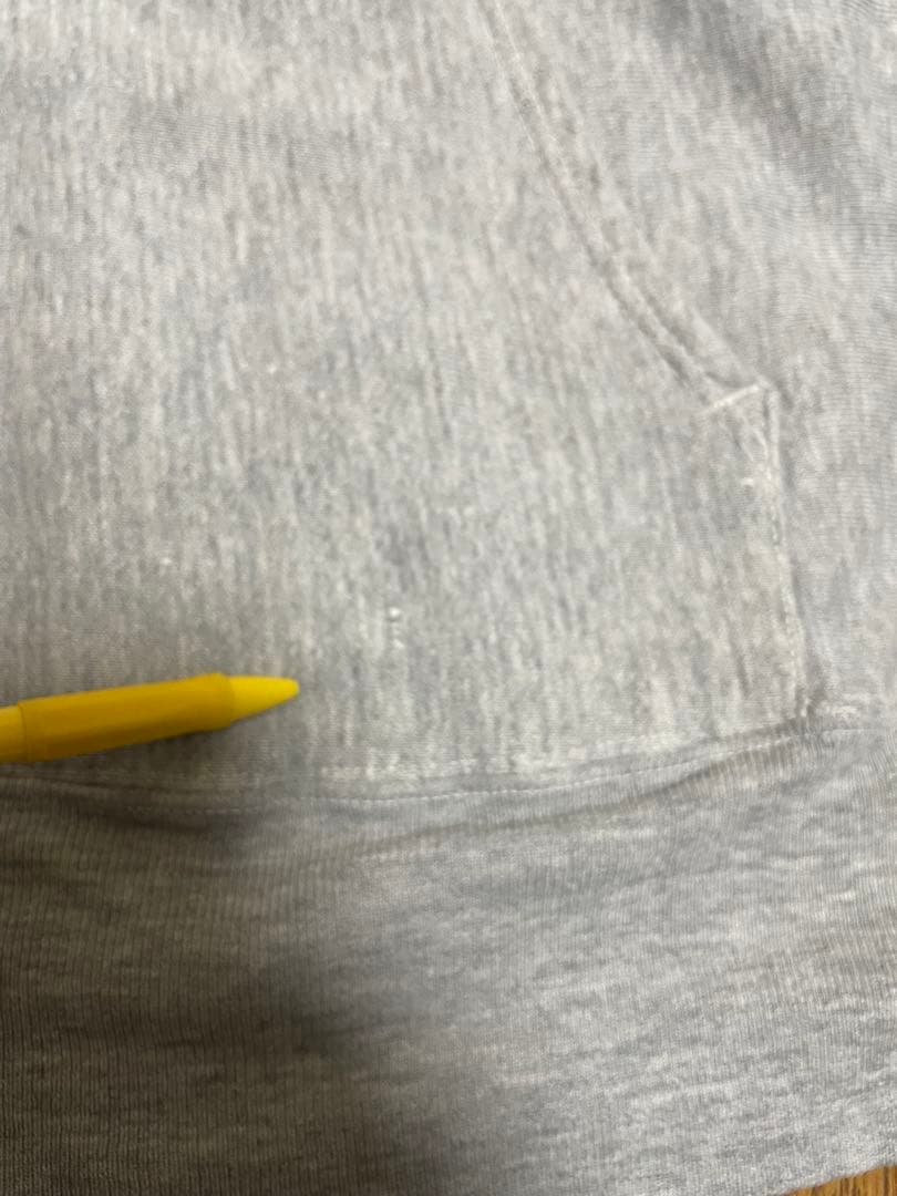 70’s 青単色タグ　チャンピオン リバースウィーブ　NAVY パーカー XL