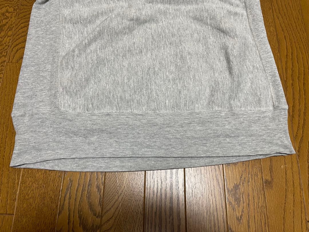 70’s 青単色タグ　チャンピオン リバースウィーブ　NAVY パーカー XL