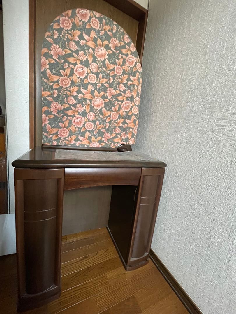 美品　レトロ【大塚家具】木製ドレッサー