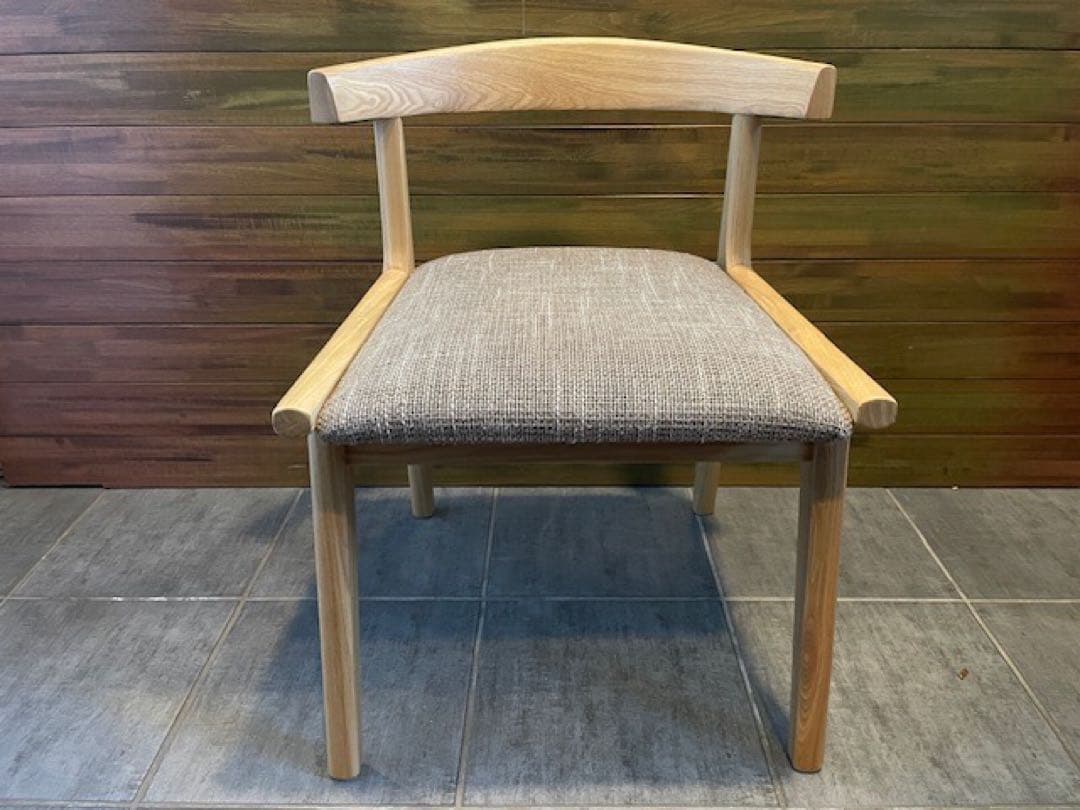 アトム■Henryヘンリー アッシュ無垢材/天然木 ダイニングチェア■B