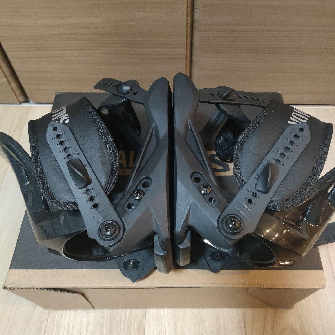 SALOMON UNITE KID スノーボードXSビンディングサロモン黒