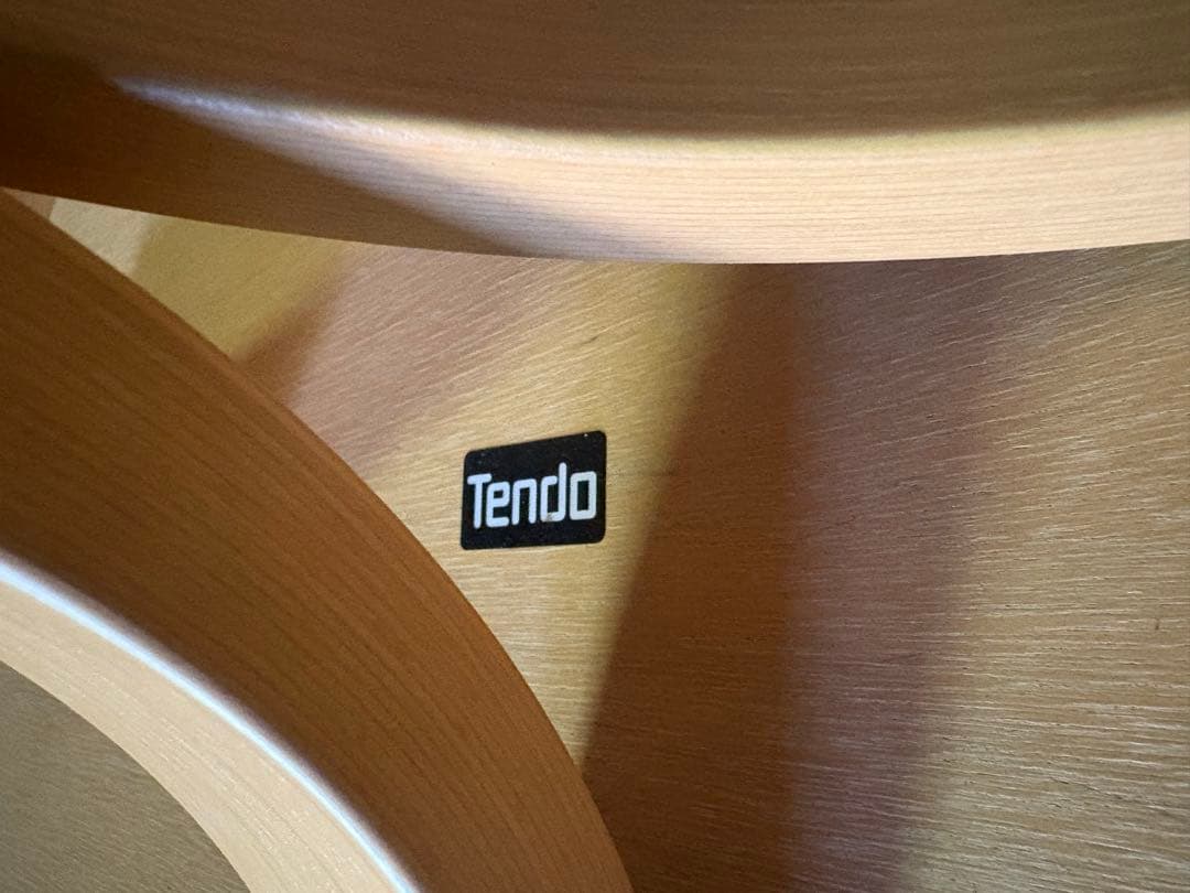 天童木工　テーブル 曲げ木　TENDOラウンドテーブル