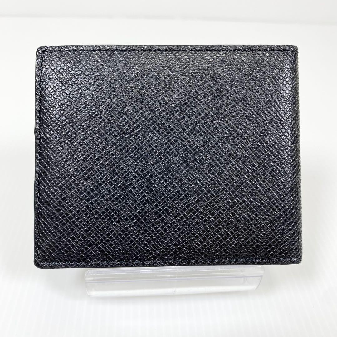 【美品】PELLE MORBIDA BA329ブラック ミニウォレット