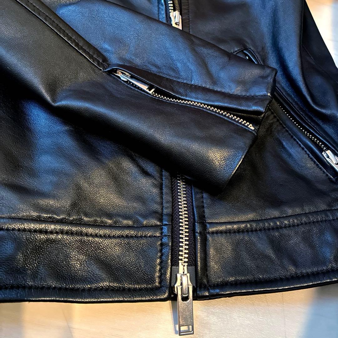 E*7様 新品同様　UNITED ARROWS レザー　ジャケット　ライダース