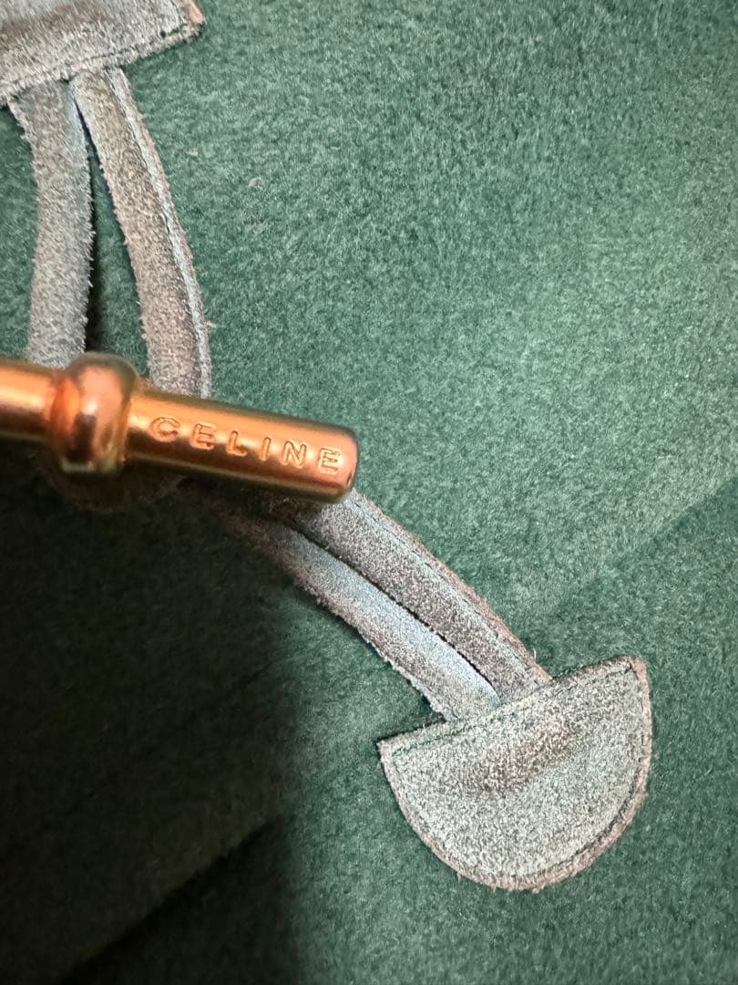 最終値下げ✨セリーヌ CELINE オールドセリーヌ ビンテージ　緑