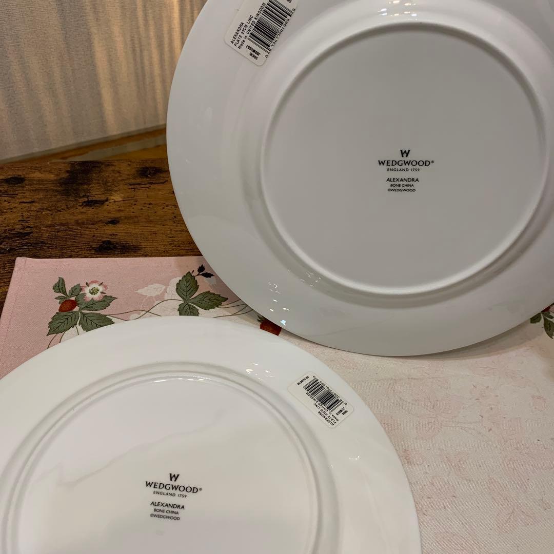 未使用　ウェッジウッド アレクサンドラ　カップ＆ソーサー　デザートプレート　等