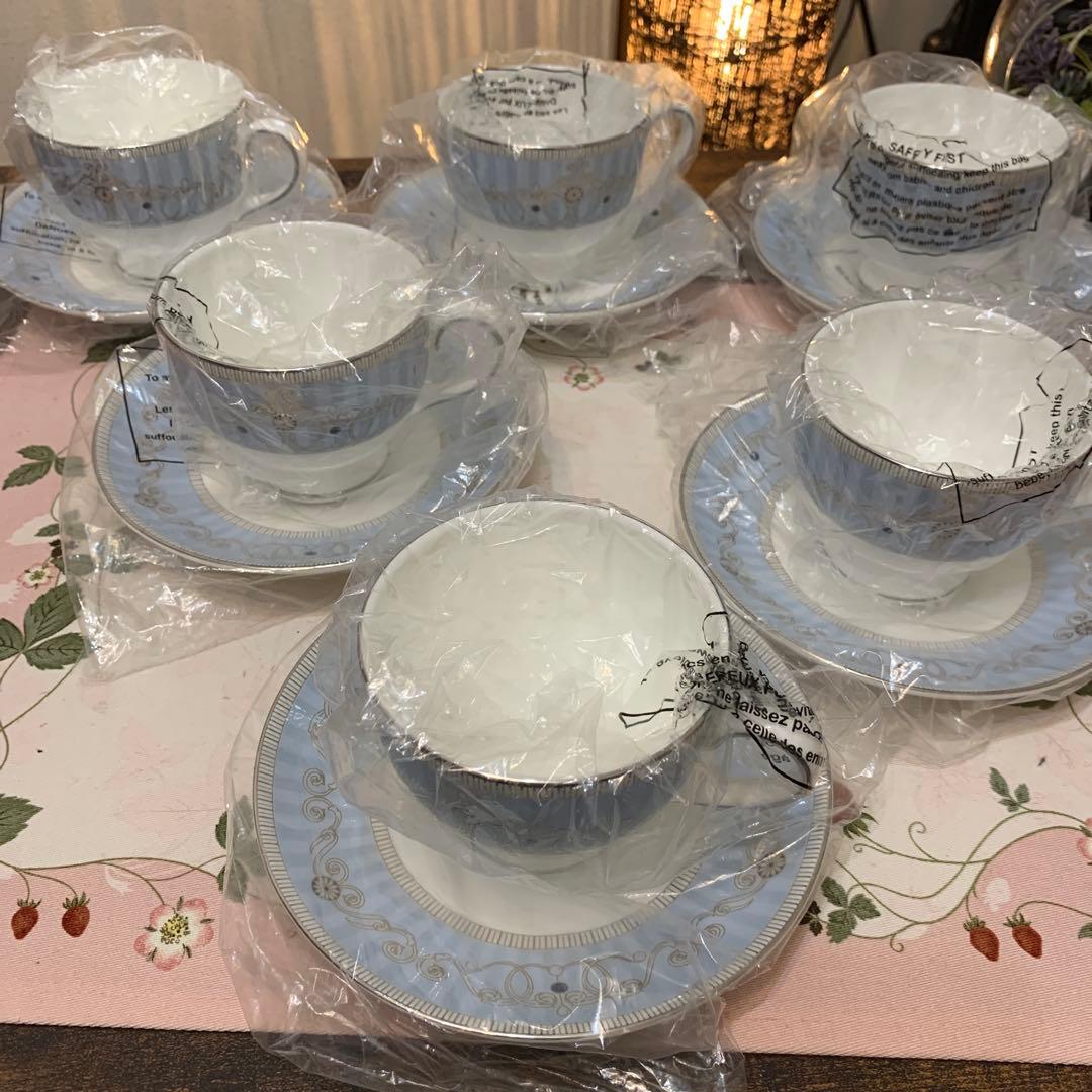 未使用　ウェッジウッド アレクサンドラ　カップ＆ソーサー　デザートプレート　等