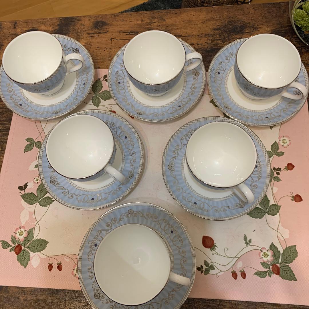 未使用　ウェッジウッド アレクサンドラ　カップ＆ソーサー　デザートプレート　等