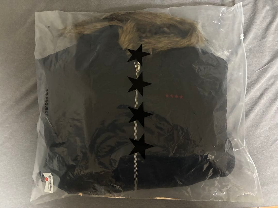 9/S PROJECT MA-1 - BLACK Lサイズ