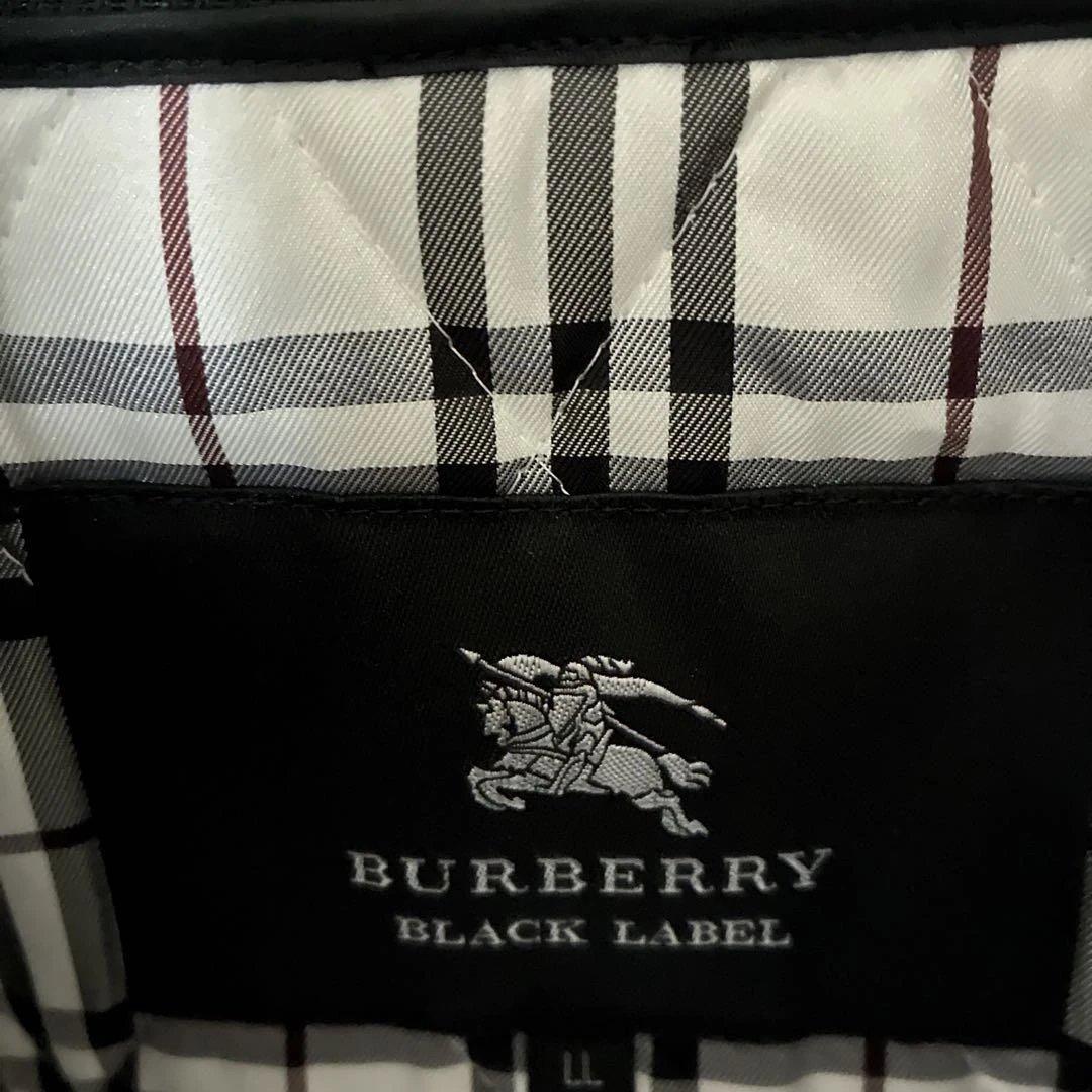 バーバリー　BURBERRY BLACK LABEL ステンカラーコート LL
