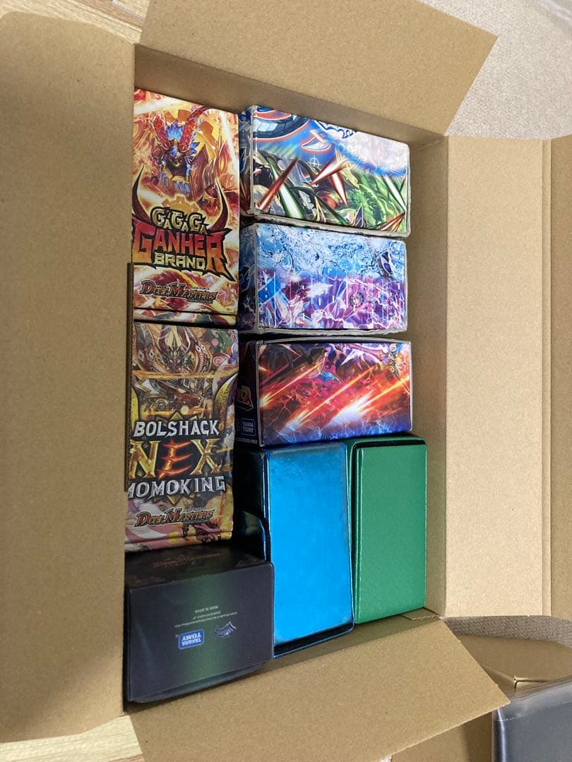 デュエマ引退品(ストレージカード、優良カード、デッキケース、スリーブ)