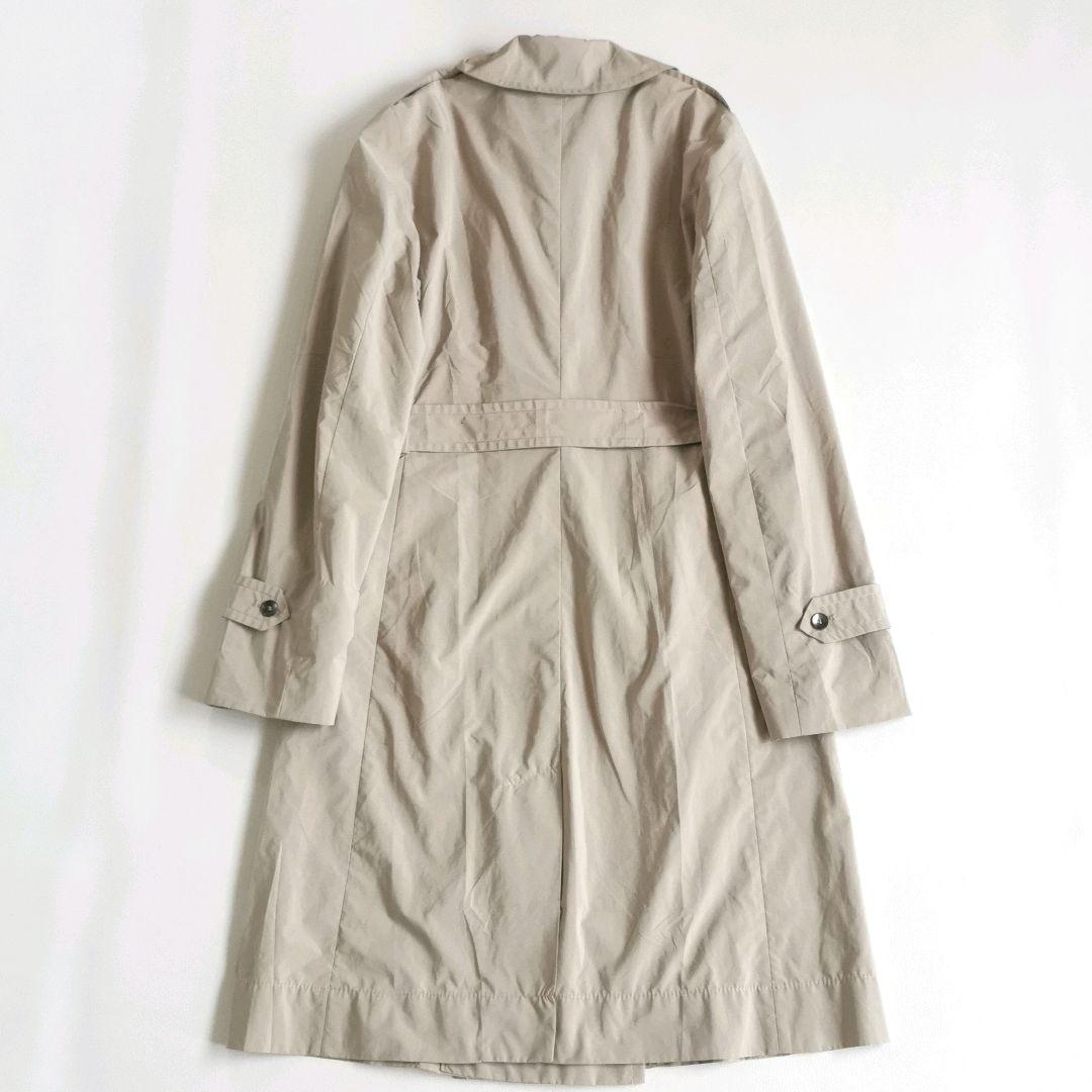 【美品✨】マックスマーラ　トレンチコート ロング ダブル ベルト ベージュ М