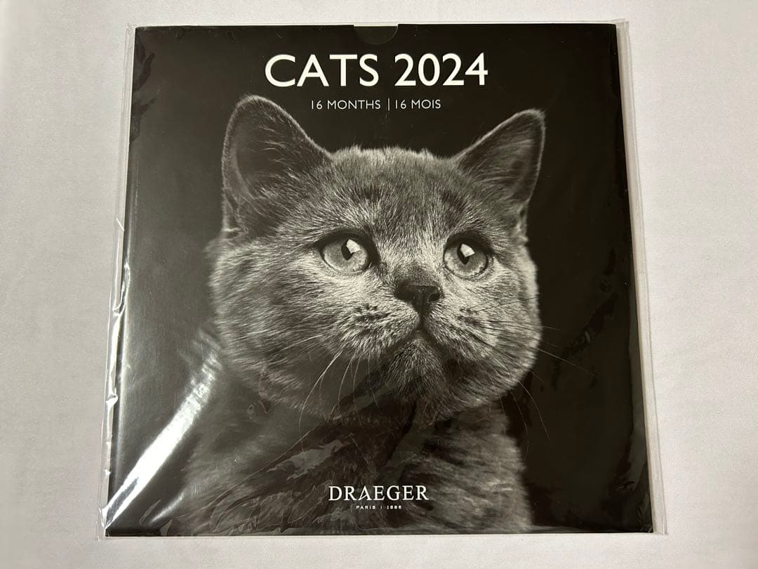 DRAEGER PARIS ネコ CATS 2024 カレンダーねこ 猫 AE