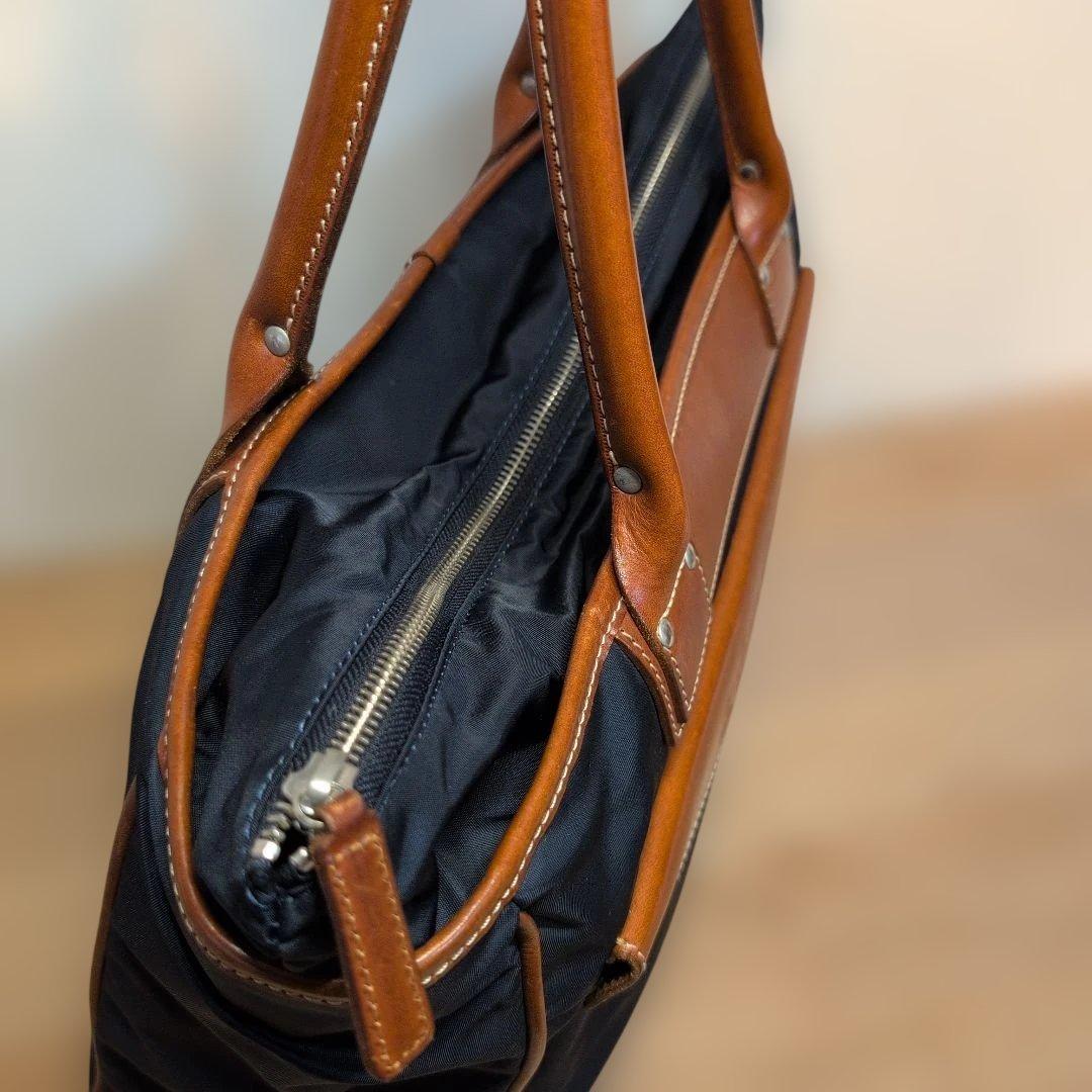 フェリージ トートバッグ ビジネスバッグ ナイロン レザー 17-44